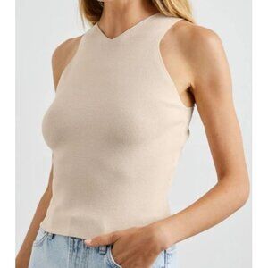 Rails Ally Tank Top Blouse Women Size Small NWOT V Neck Sleeveless Knit